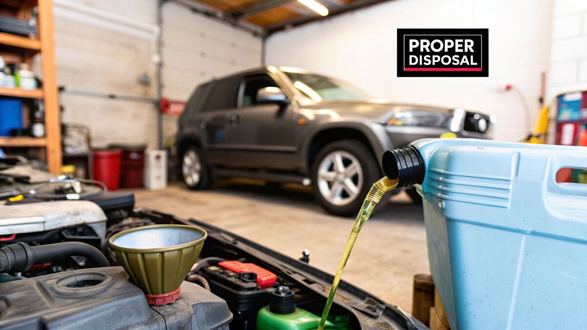 How Do You Dispose of Motor Oil? Safe Tips in Australia