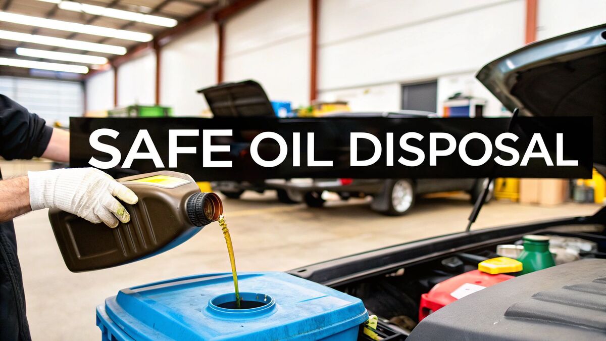 How to Dispose of Motor Oil Safely in Australia