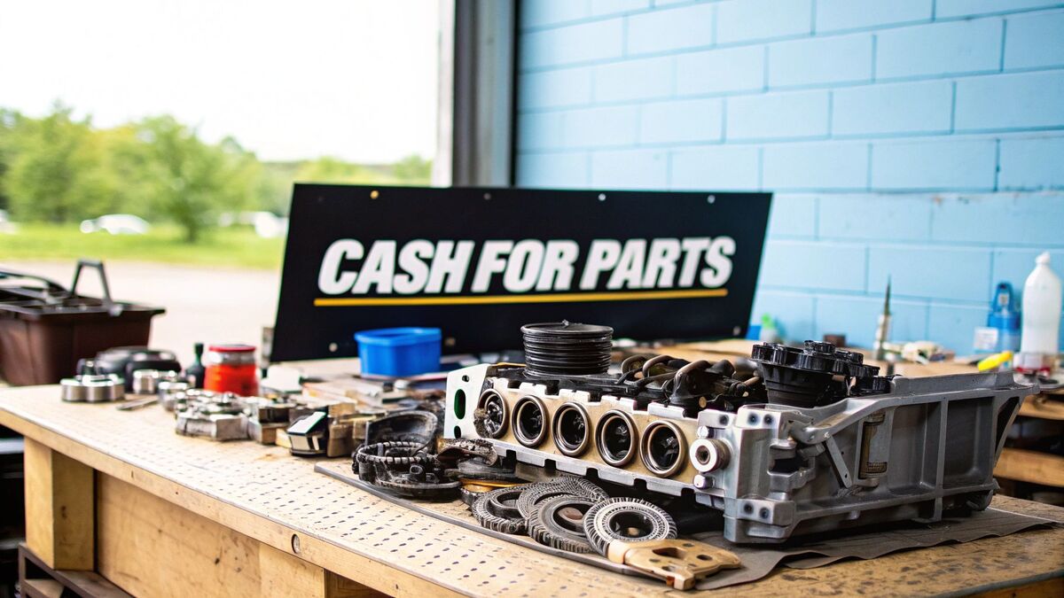 A Guide to Recycle Auto Parts for Cash