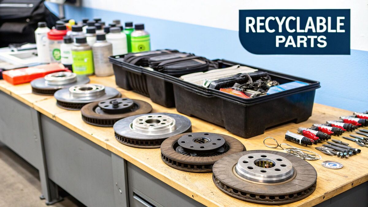 A Guide to Recycle Auto Parts for Cash